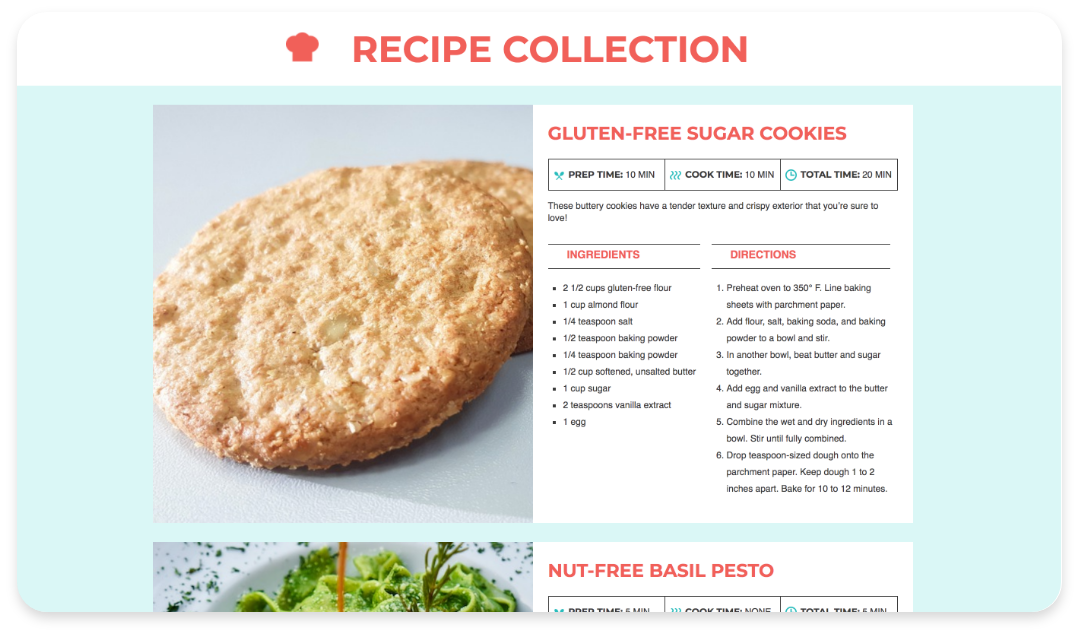 Recipe Collection Website