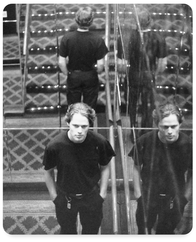 B&W Film of Sam